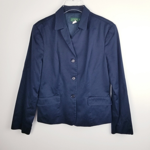 J. Crew Navy Blue Blazer - Picture 1 of 10